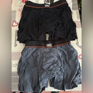 SAXX Men's Non-stop stretch cotton boxer briefs 10-pack Small